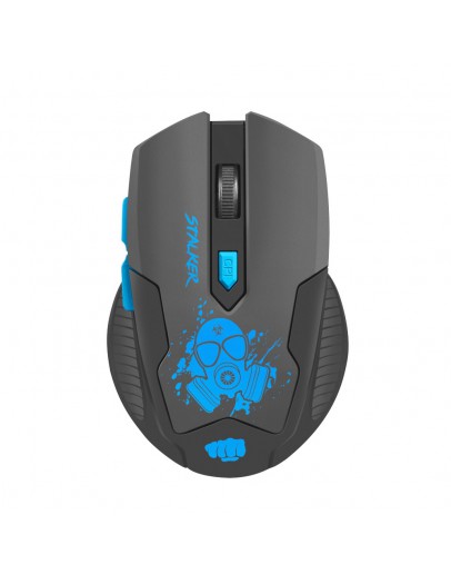 Fury Wireless gaming mouse, Stalker 2000DPI, Black