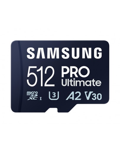 Samsung 512GB micro SD Card PRO Ultimate with USB 