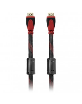 Кабел, DeTech, HDMI - HDMI M/М, 25m, С оплетка и ферит - 18312