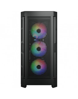 COUGAR DUOFACE PRO RGB Black, Mid Tower, 3x 120