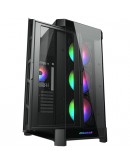 COUGAR DUOFACE PRO RGB Black, Mid Tower, 3x 120