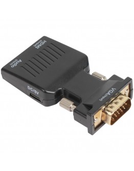 VCom адаптер Adapter VGA M / HDMI F with Audio - CA337A