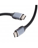 VCom кабел USB2.0 Type-C/Type-C 100W 1m - CU407M-1.0m