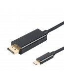 VCom кабел Cable Type-C to DisplayPort - 8K Black - CU422C-1.8m