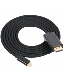 VCom кабел Cable Type-C to DisplayPort - 8K Black - CU422C-1.8m