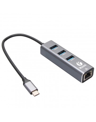 VCom докинг станция Docking USB Type-C to USB3.0 x 3 + LAN - DH311B