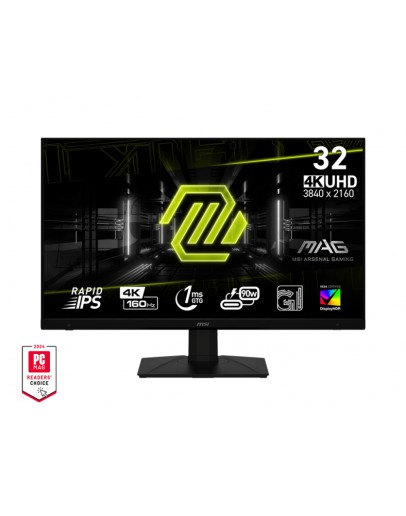 Монитор MSI MAG 322UPF, 32, Rapid IPS, 160Hz, 1ms, UHD 384