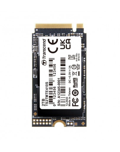 Transcend 2TB, M.2 2242, PCIe Gen4x4, NVMe, 3D TLC