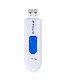 Transcend 128GB, USB3.1, Pen Drive, Capless, White