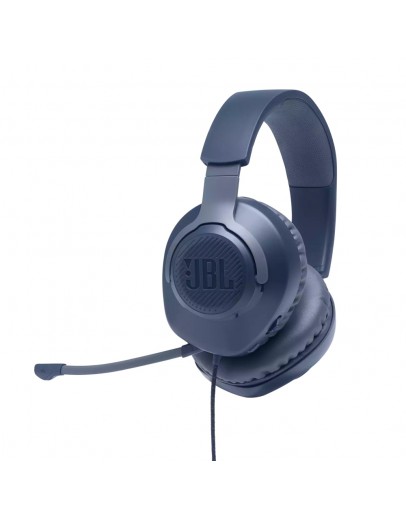 JBL QUANTUM 100 BLU Wired over-ear gaming headset 