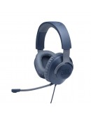 JBL QUANTUM 100 BLU Wired over-ear gaming headset 