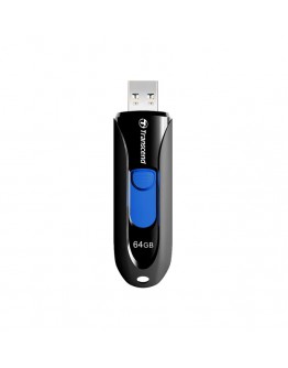 Transcend 64GB, USB3.1, Pen Drive, Capless, Black