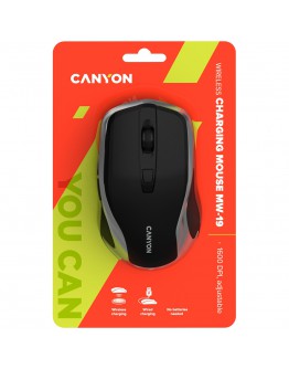 CANYON mouse MW-19 EU Wireless Charge Black