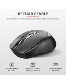 TRUST Zaya Wireless Rechargeable Mouse Black