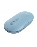 TRUST Puck Wireless & BT Rechargeable Mouse Blue