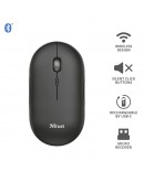 TRUST Puck Wireless & BT Rechargeable Mouse Black