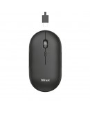 TRUST Puck Wireless & BT Rechargeable Mouse Black