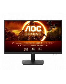 Монитор AOC C27G4ZXU, 27 Curved 1500R VA WLED, 1920x1080@2