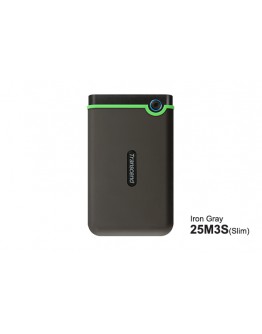 Transcend 4TB, 2.5 Portable HDD, StoreJet M3, Iron