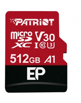 Patriot EP Series 512GB micro SDXC V30