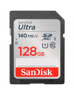 SanDisk Ultra 128GB SDXC Memory Card 140MB/s,