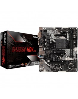 ASROCK Main Board Desktop B450M-HDV R4.0