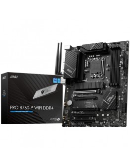 MSI PRO B760-P WIFI DDR4, ATX, Socket 1700, Dual