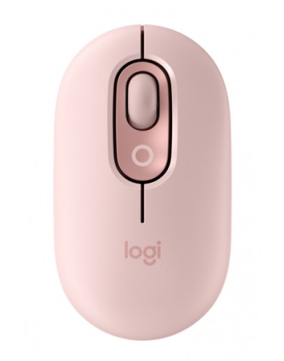 Logitech POP Mouse with emoji -  ROSE - BT - N/A -