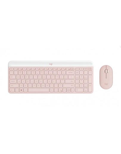 Logitech MK470 Slim Combo   - ROSE - US INTL - INT