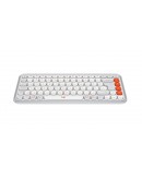 Logitech Pop Icon Keys - White - US INTL - BT - N/