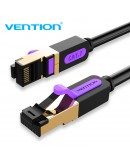 Vention Кабел LAN SSTP Cat.7 Patch Cable - 3M Black 10Gbps - ICDBI