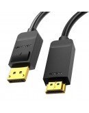 Vention кабел Cable DisplayPort to HDMI 3.0m - 4K, Gold Plated - HAGBI