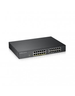 ZyXEL GS1900-24, 24-port GbE L2, 12 Port PoE Smart