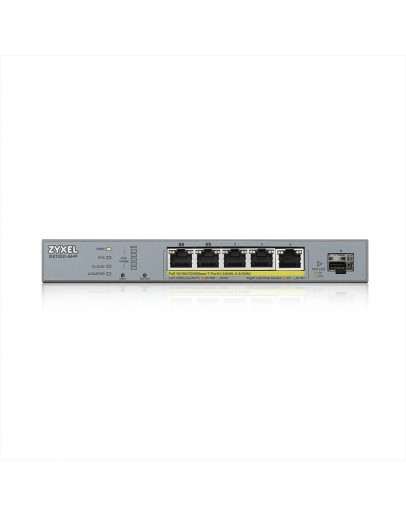 ZyXEL GS1350-6HP, 6 Port managed CCTV PoE switch, 