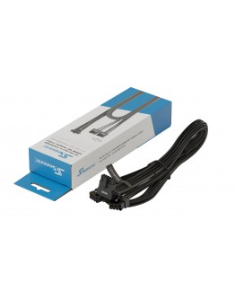 Seasonic модулен кабел Modding Cable 600W Black 90 degree - PCIe 5.0 12VHPWR - SS-2x8P-90-12V-2x6-600-BK