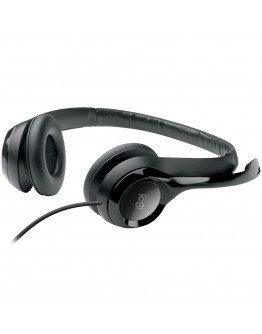 LOGITECH H390 Corded Headset - BLACK -