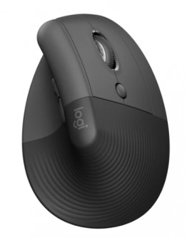 Logitech Lift Vertical Ergonomic Mouse - GRAPHITE 