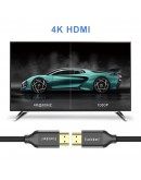 Кабел Earldom ET-W26 HDMI - HDMI, 3м., 4K, С оплетка, Черен - 18385