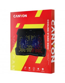 CANYON cooler NS03 3Fan 2USB LED