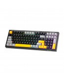 Marvo геймърска клавиатура Gaming Keyboard Soldat S50A - Rainbow, 98 keys - MARVO-K638A