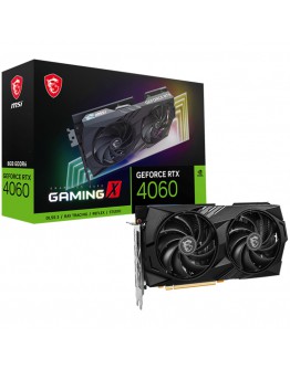 MSI Video Card Nvidia GeForce RTX 4060 GAMING X