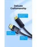 Vention кабел Cable DisplayPort to HDMI 3.0m - 4K, Gold Plated - HFOBI