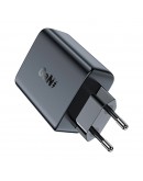 Acefast Универсално зарядно за стена Charger Wall GaN PD50W - A29 - USB-C x 2, Black