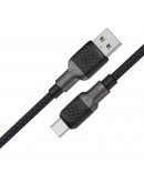 Acefast Кабел USB-A to USB-C Cable 3A 1.2m - C10-04 - Black