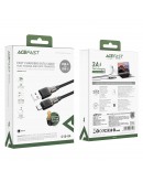 Acefast Кабел USB-A to USB-C Cable 3A 1.2m - C10-04 - Black