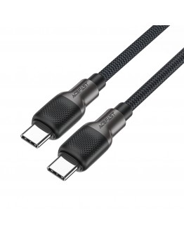 Acefast Кабел USB-C to USB-C Cable 60W Silicone braid 1.2m - C10-03 - Black