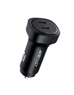 Acefast зарядно за кола Fast Charger Car PD3.0 72W - B2 - USB-C x 2, Black