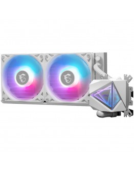 MSI MAG CORELIQUID I240 WHITE 2x 120mm ARGB Fans,