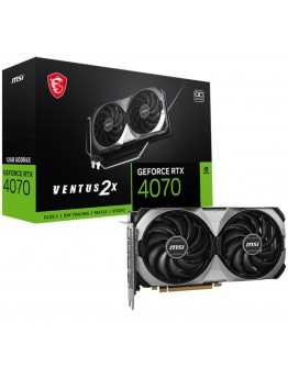 MSI Video Card Nvidia GeForce RTX 4070 VENTUS 2X