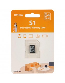 Imou microSDXC 64GB + SD Adapter Class 10, U3,